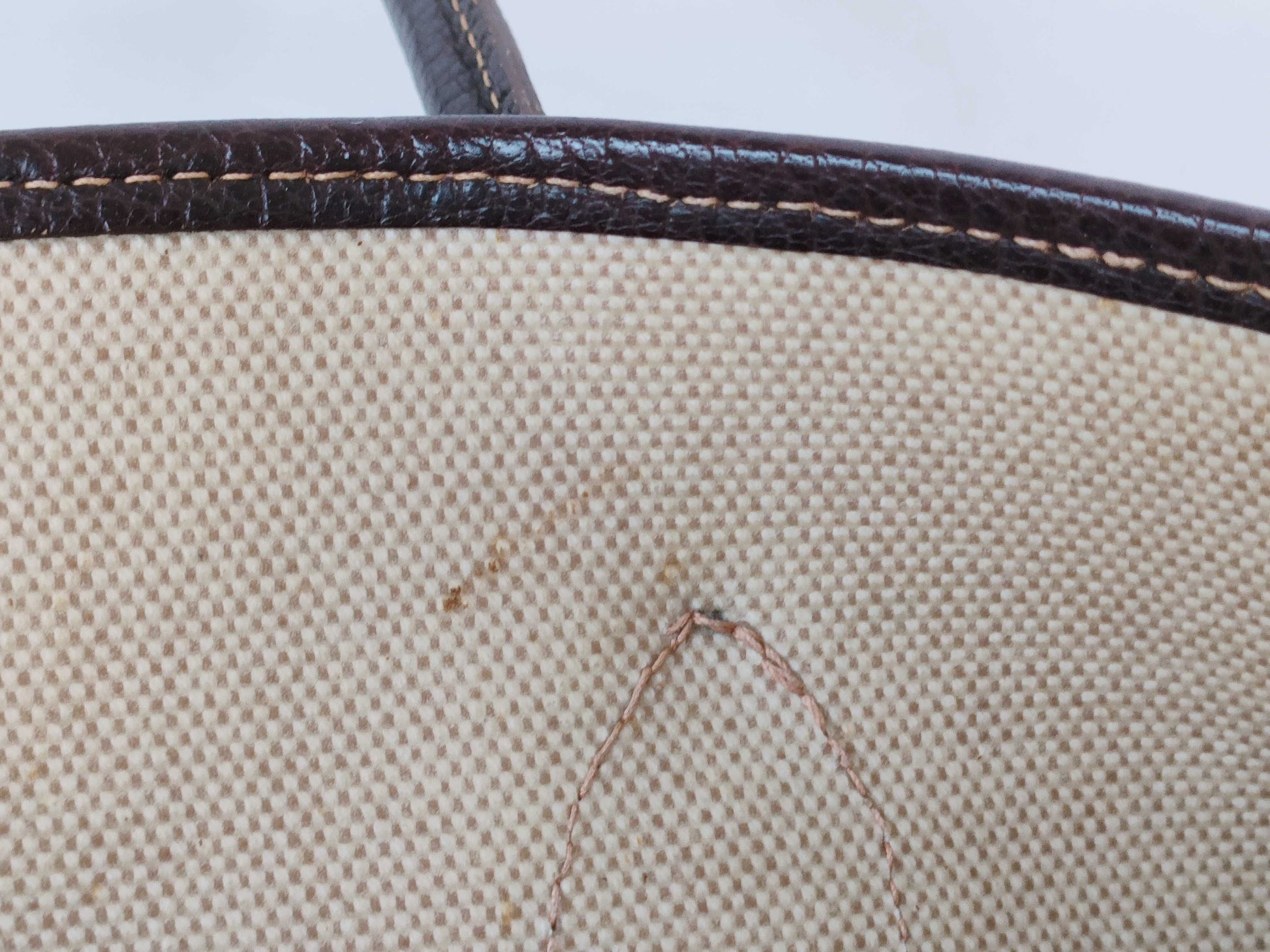HERMES Garden Party PM Toal H Handbag with F Stamp