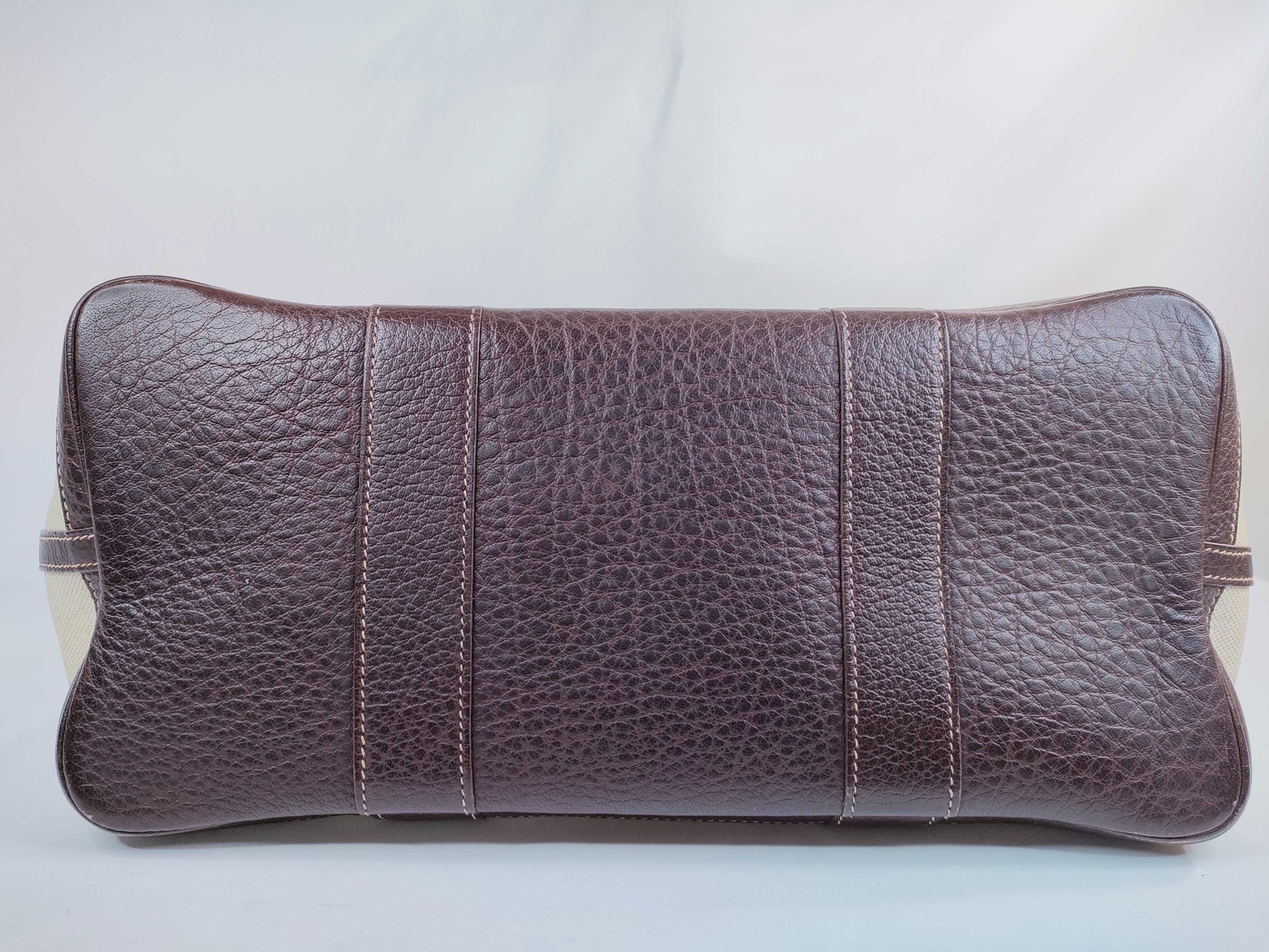 HERMES Garden Party PM Toal H Handbag with F Stamp