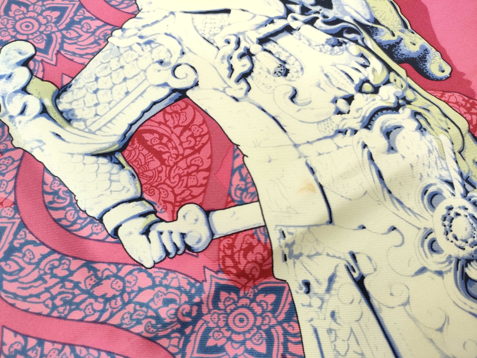 HERMES Carré SIAM Thai Buddha Scarf