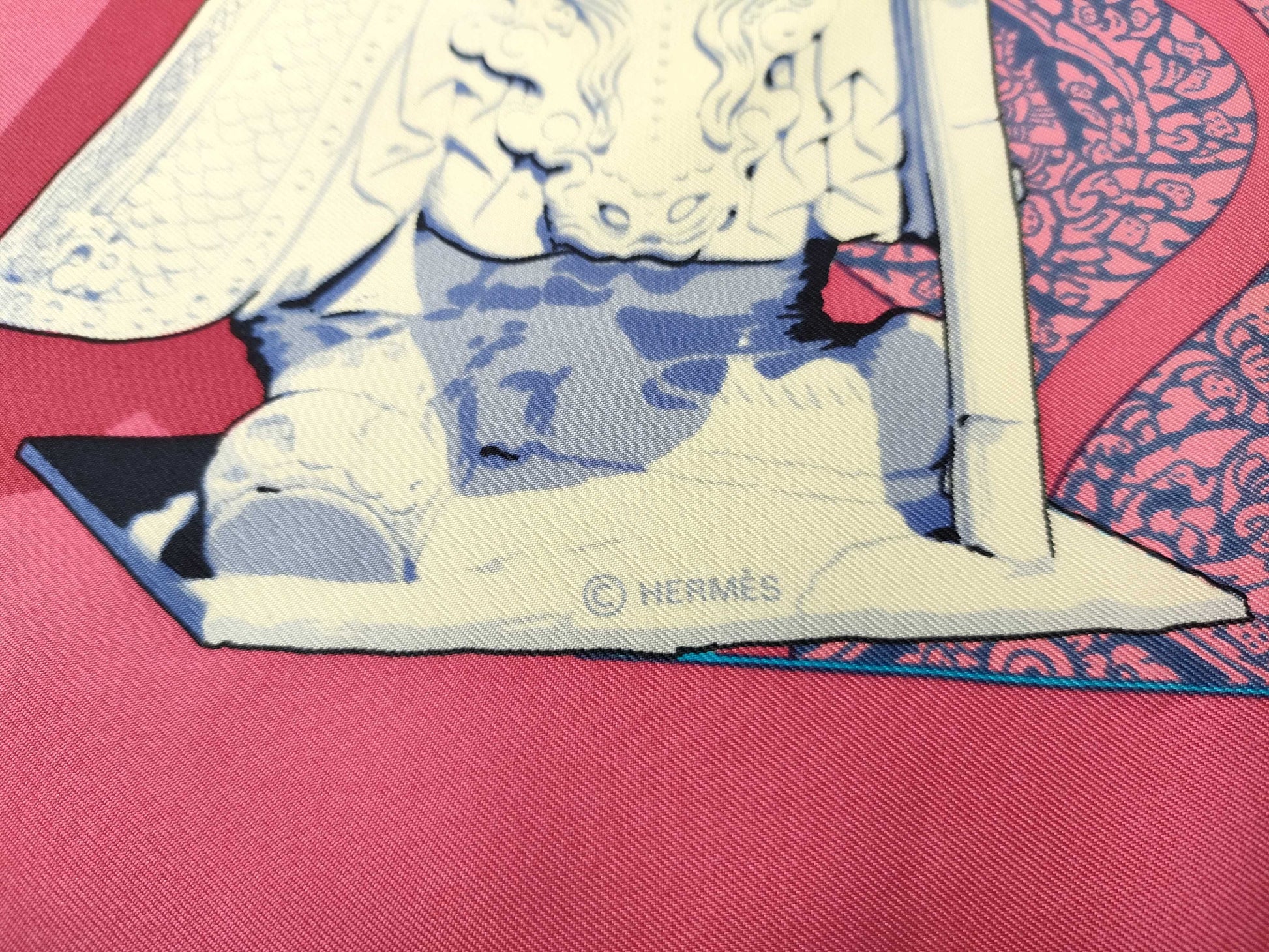 HERMES Carré SIAM Thai Buddha Scarf