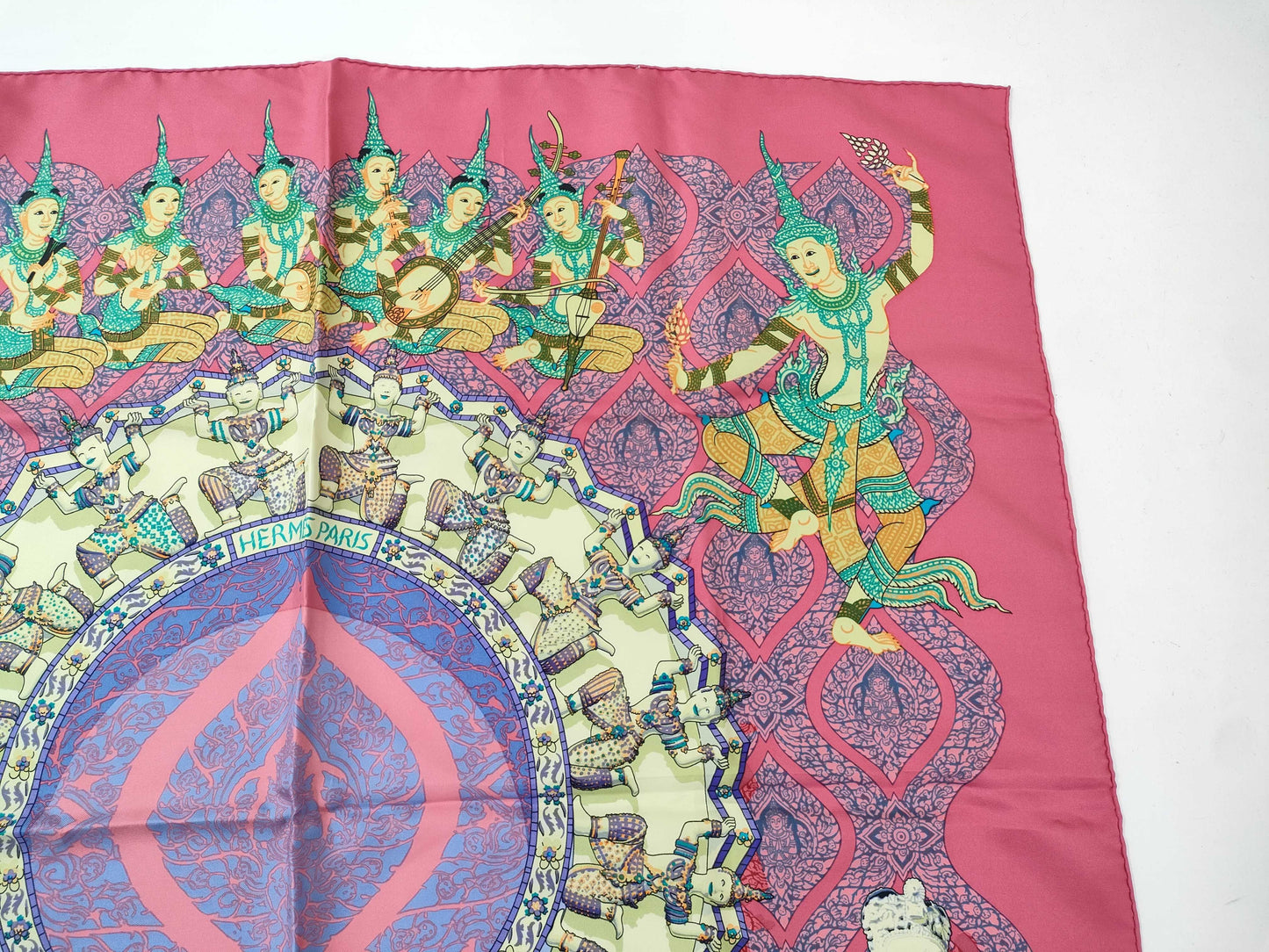 HERMES Carré SIAM Thai Buddha Scarf