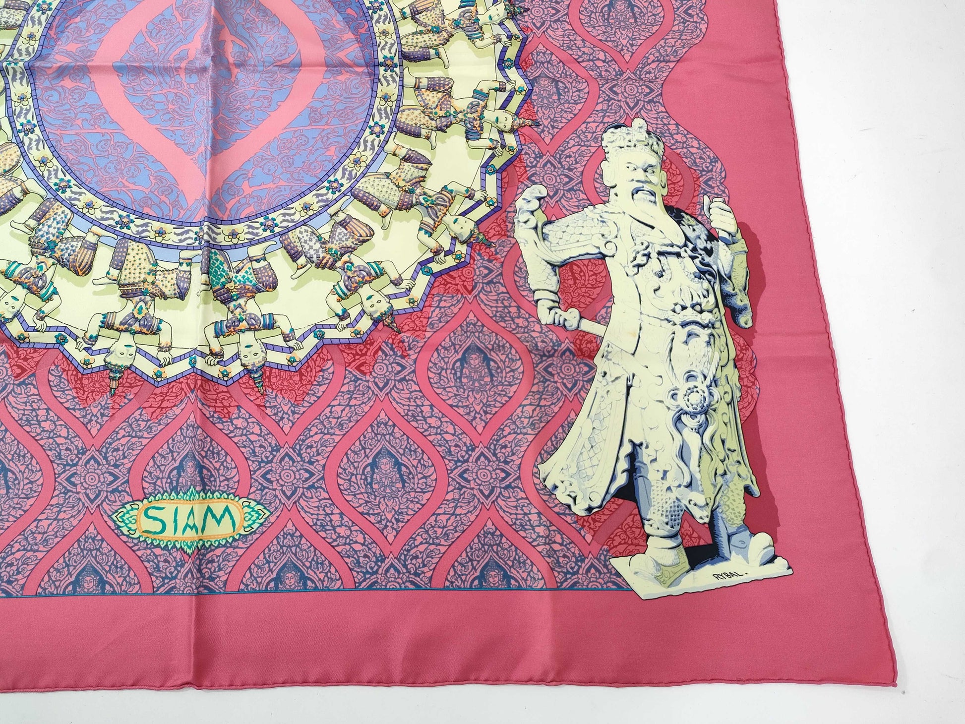 HERMES Carré SIAM Thai Buddha Scarf
