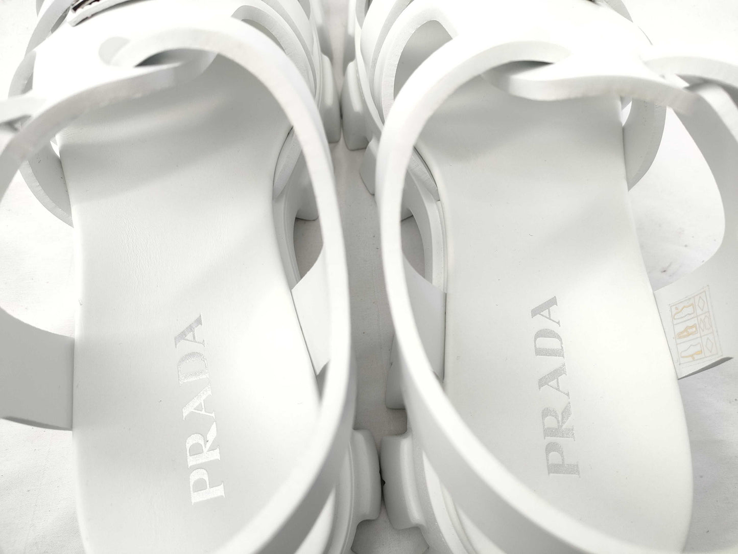 PRADA Monolith Rubber Sandals