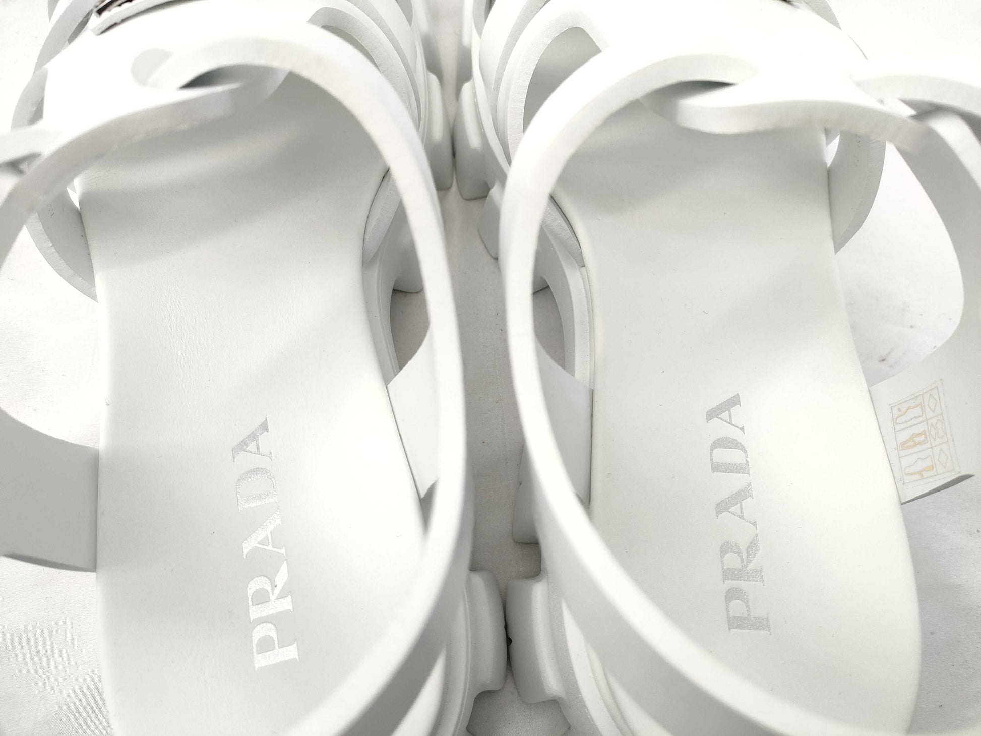 PRADA Monolith Rubber Sandals