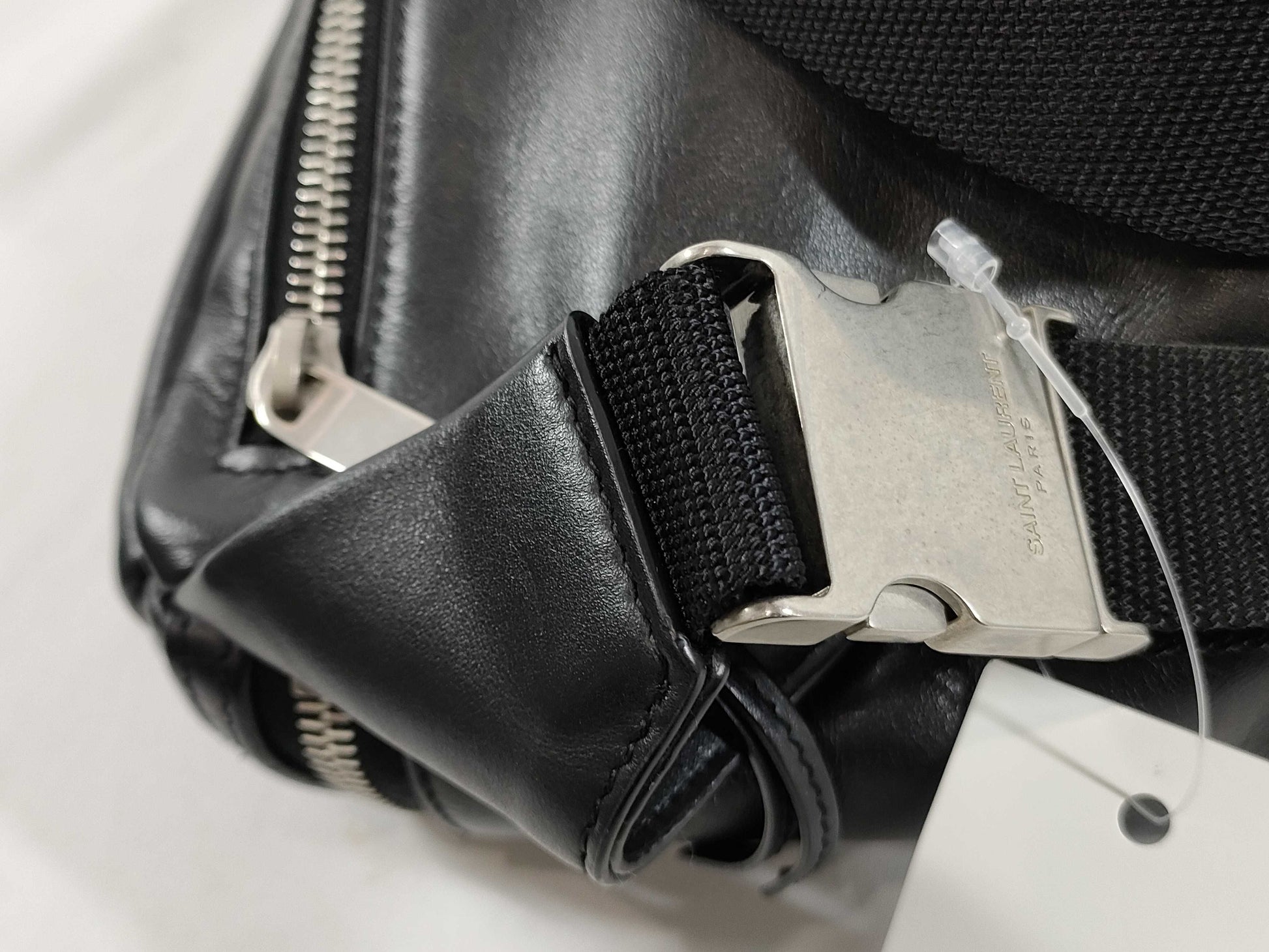 SAINT LAURENT Saint Laurent Paris Leather Body Bag Shoulder Bag