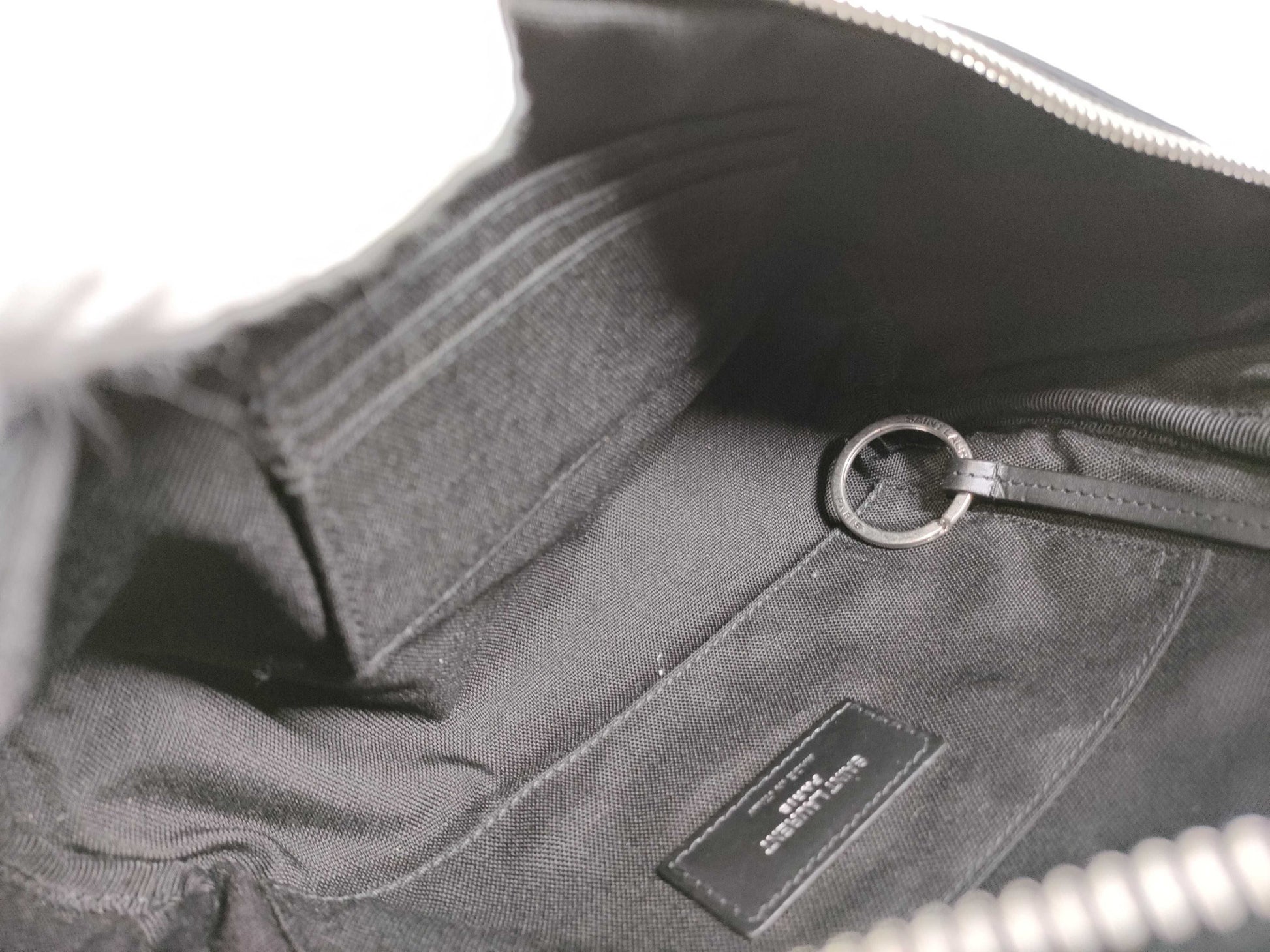 SAINT LAURENT Saint Laurent Paris Leather Body Bag Shoulder Bag