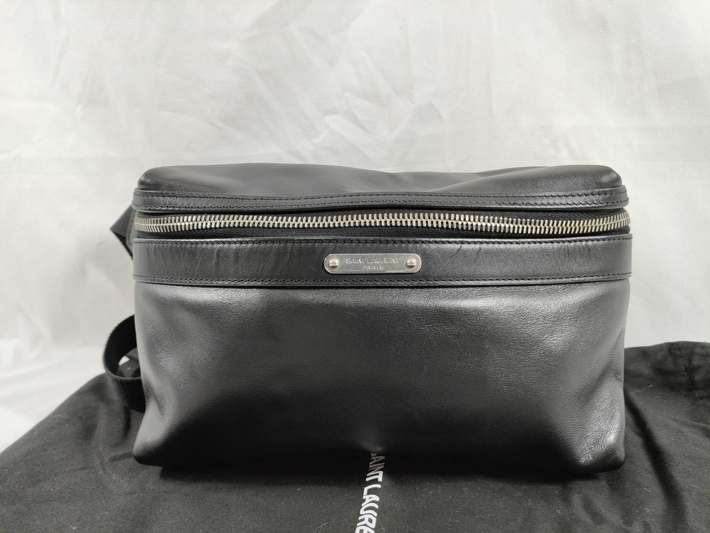 SAINT LAURENT Saint Laurent Paris Leather Body Bag Shoulder Bag