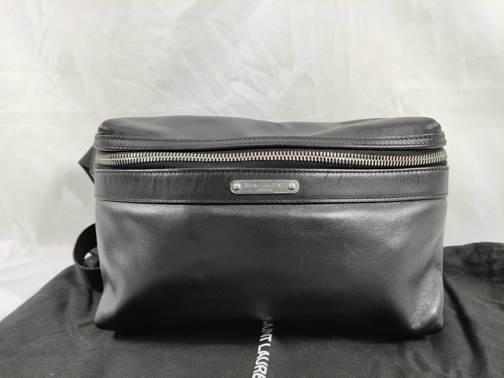 SAINT LAURENT Saint Laurent Paris Leather Body Bag Shoulder Bag