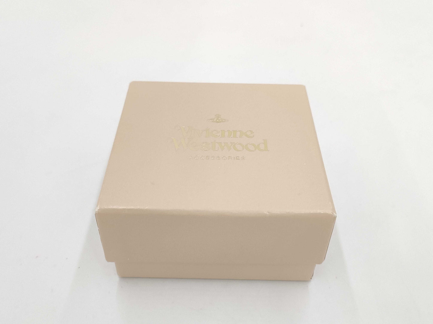  Vivienne Westwood Orb Plated x Leather Key Ring Gold Charm