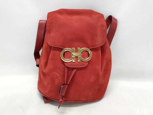 Salvatore Ferragamo Gancini Drawstring Backpack