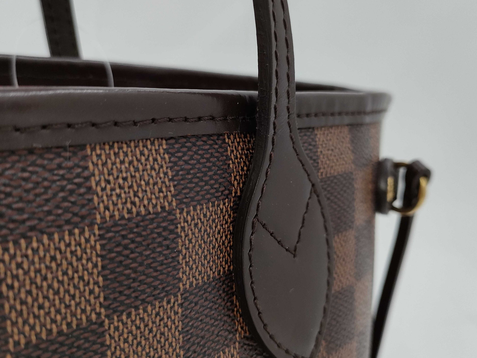 LOUIS VUITTON Monogram M40155 Neverfull PM Old Model Handbag