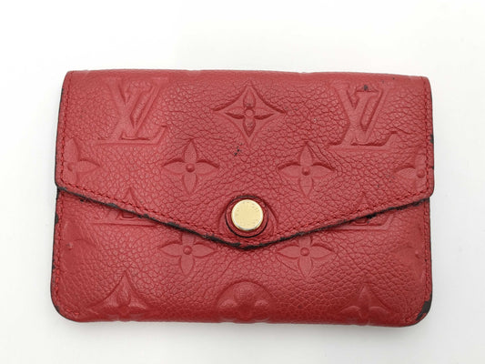 LOUIS VUITTON Monogram Empreinte Pochette Cle M60634 Card Case, Pass Case, Business Card Case