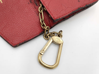 LOUIS VUITTON Monogram Empreinte Pochette Cle M60634 Card Case, Pass Case, Business Card Case