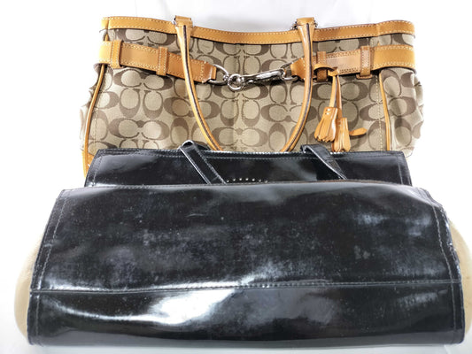 COACH Signature Tory Burch etc. *4 Shoulder Bags