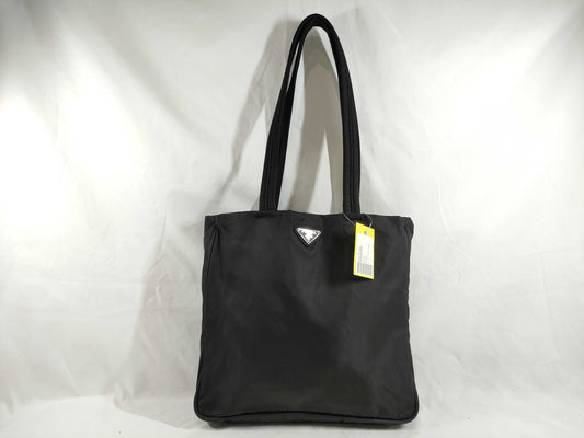 PRADA Nylon Tote One-Shoulder Handbag