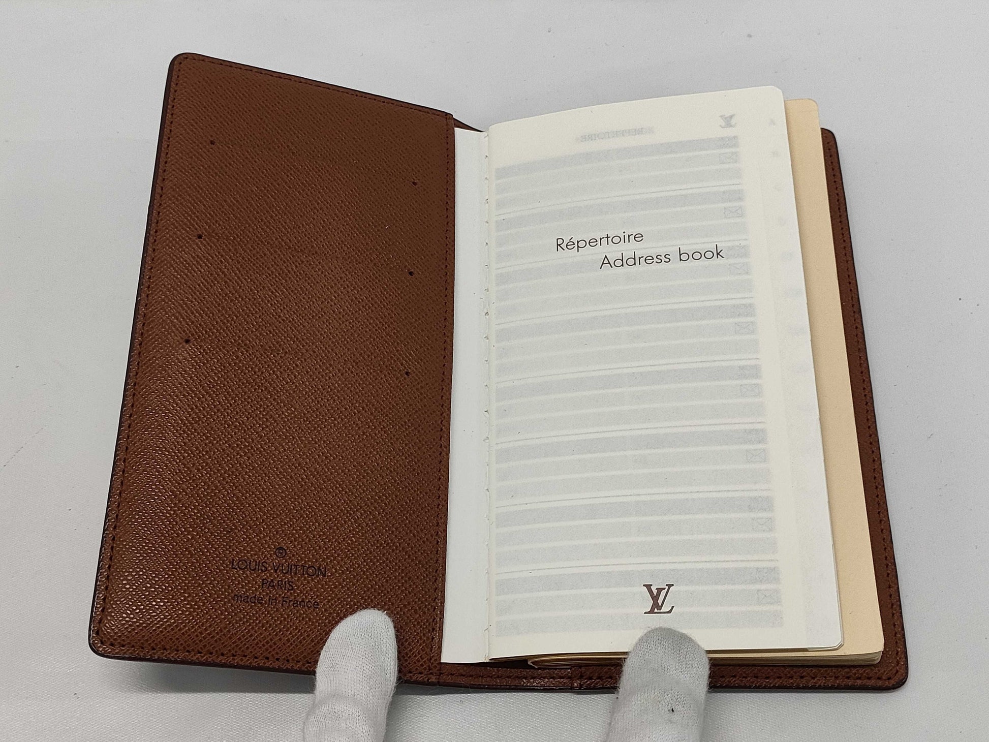 LOUIS VUITTON Monogram Agenda Notepad M56340 Notebook Cover
