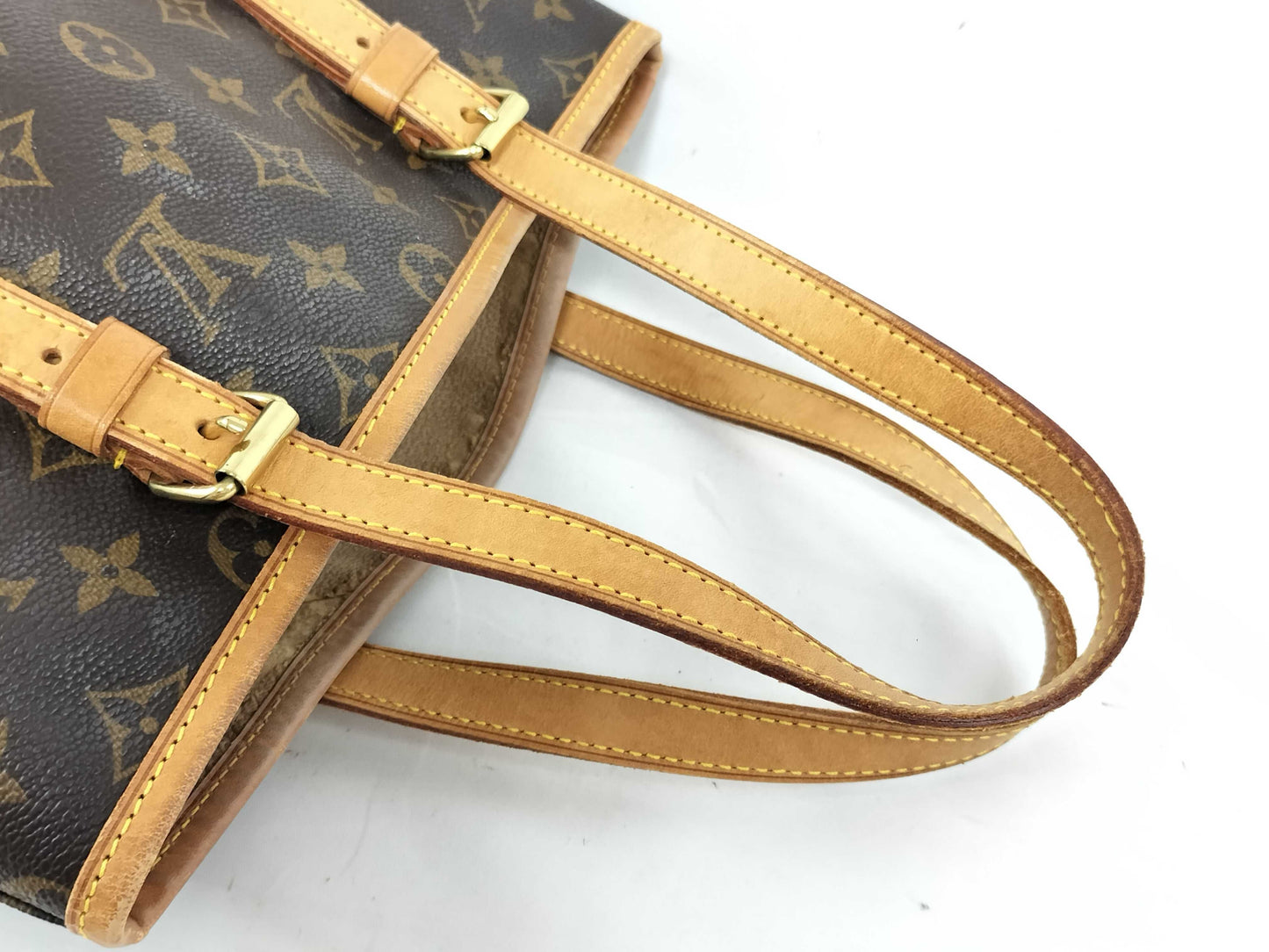 LOUIS VUITTON AR0020 Monogram Bucket GM Tote Bag