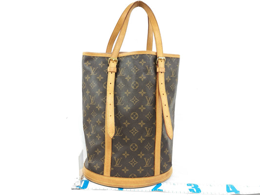 LOUIS VUITTON AR0020 Monogram Bucket GM Tote Bag