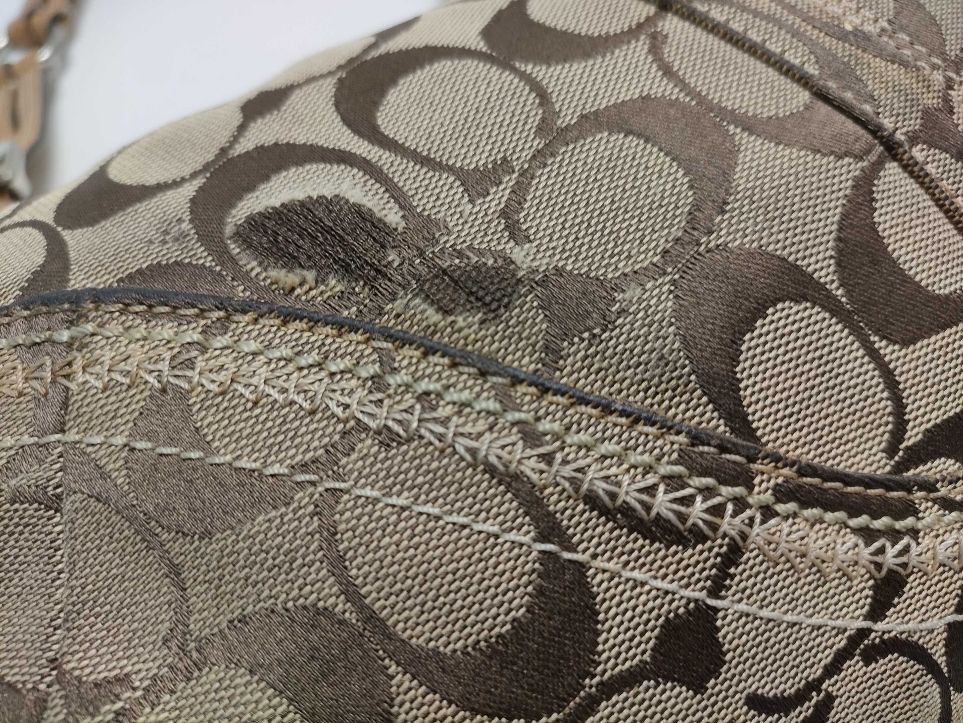 COACH Signature Shoulder Bag and Tote Bag 3-Piece Set