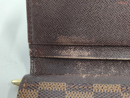 Louis Vuitton Damier Wallet Set of 2 Zippy Wallets and Porte Monnaie Piezor
