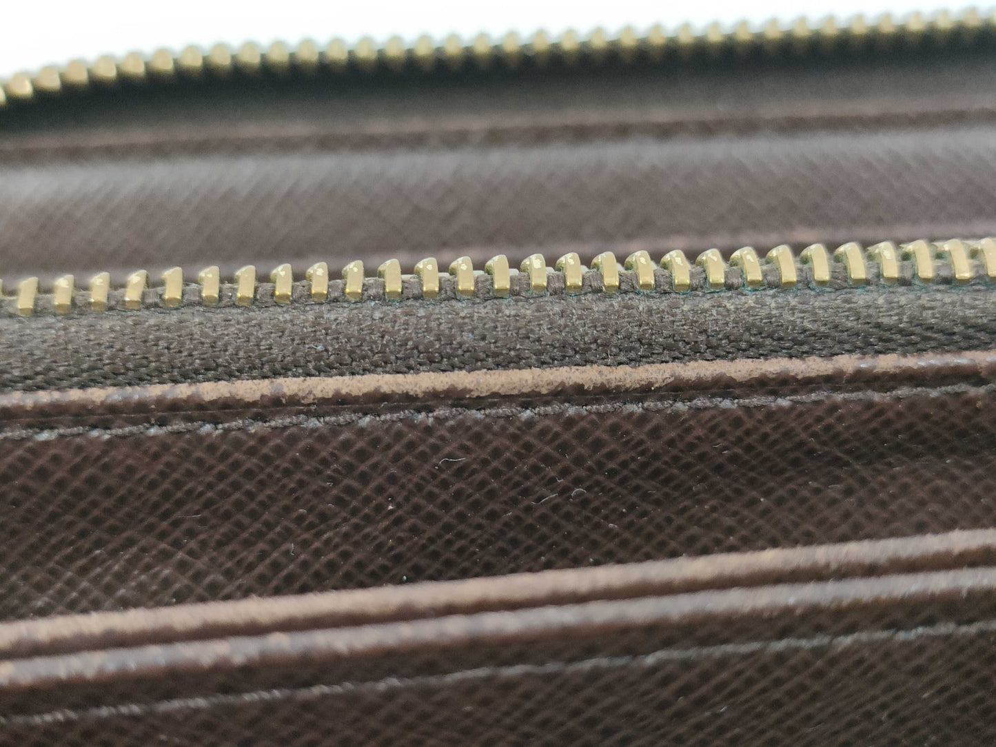 Louis Vuitton Damier Wallet Set of 2 Zippy Wallets and Porte Monnaie Piezor