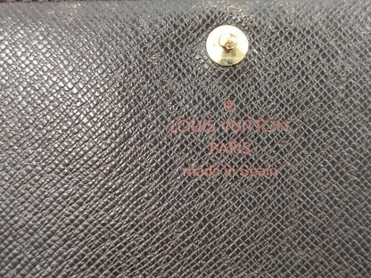 Louis Vuitton Damier Wallet Set of 2 Zippy Wallets and Porte Monnaie Piezor
