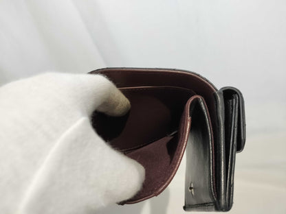 CHANEL Coco Mark Lambskin Compact Wallet
