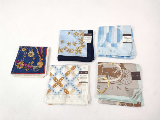 CELINE unused handkerchief set of 5 Other accessories