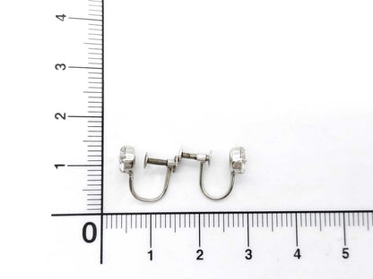 Diamond K14WG 1.3g Earrings 