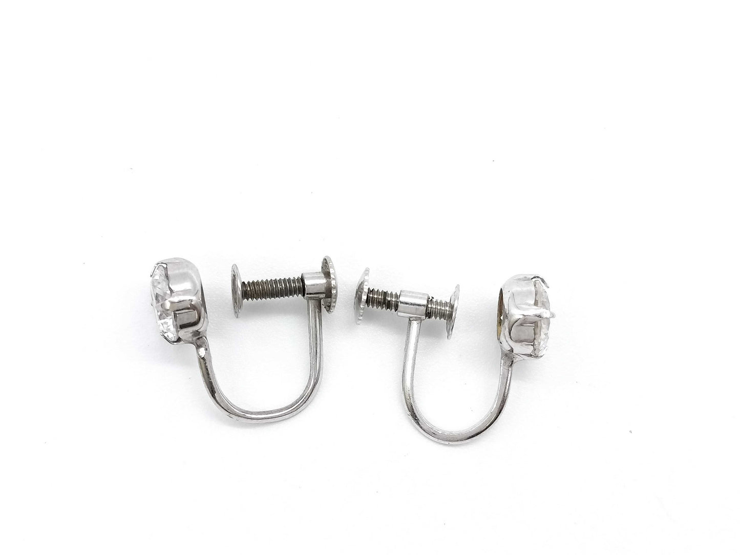 Diamond K14WG 1.3g Earrings 