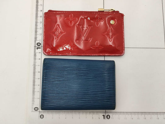 LOUIS VUITTON Vernis Pochette Cle/Epi Multicle 6 Coin Case