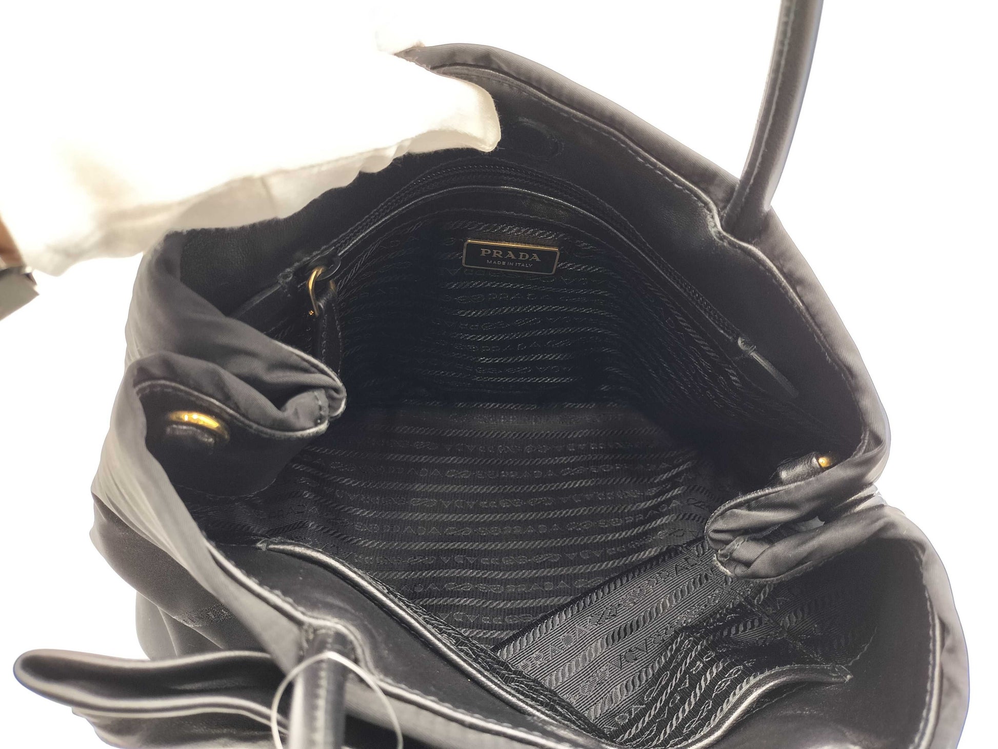 PRADA Nylon 1BG068 2-Way Handbag