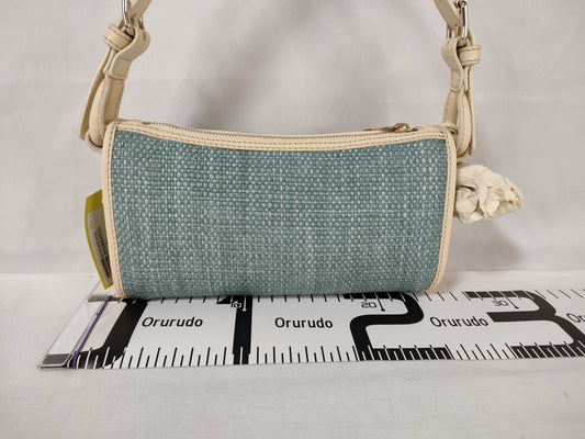 CELINE Straw One-Shoulder Shoulder Bag