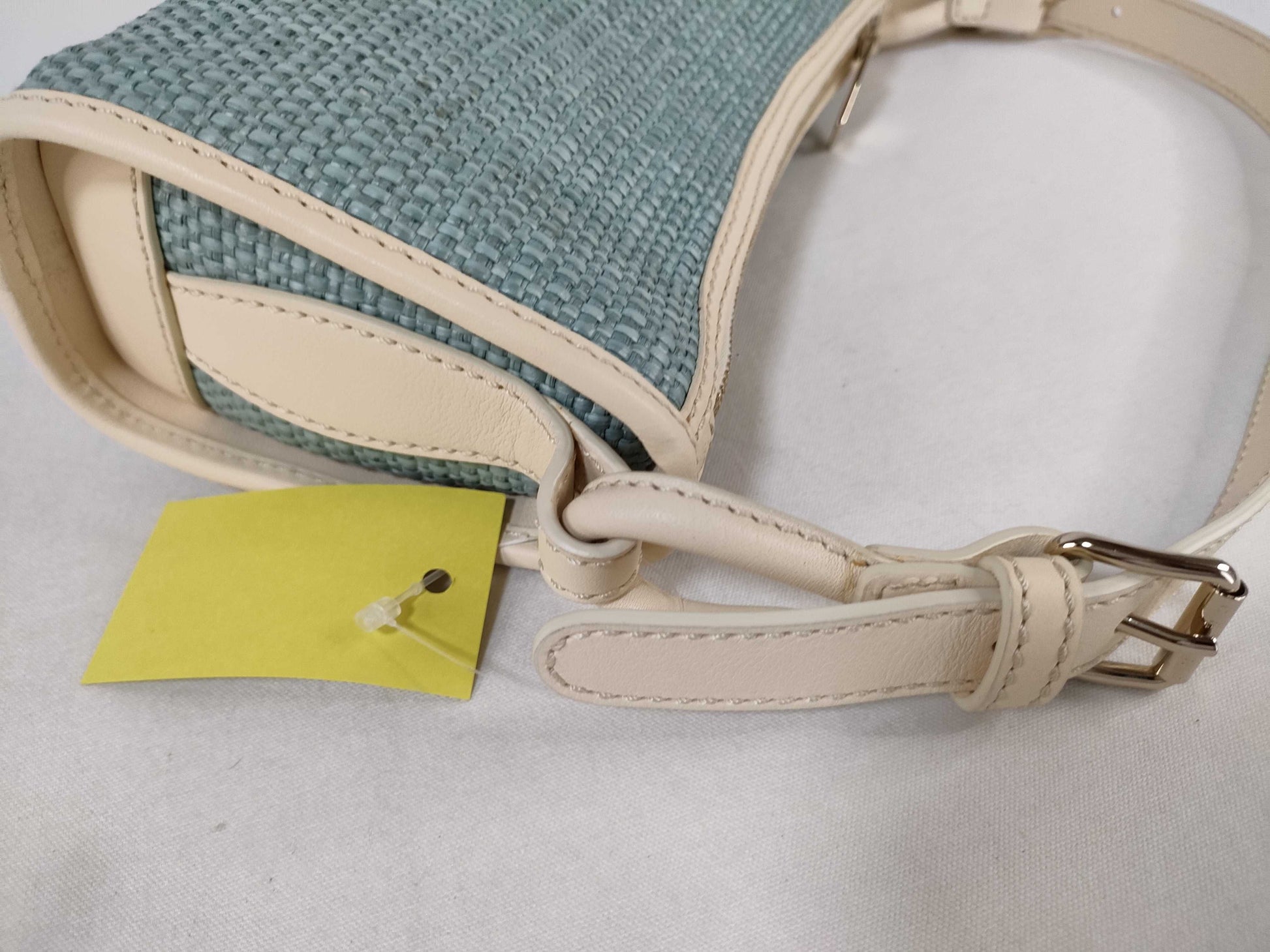 CELINE Straw One-Shoulder Shoulder Bag