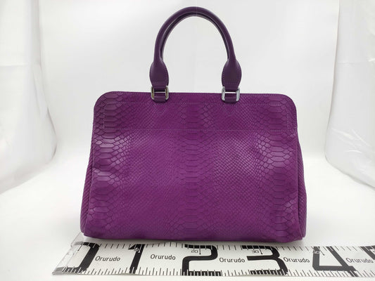 LONG CHAMP embossed handbag