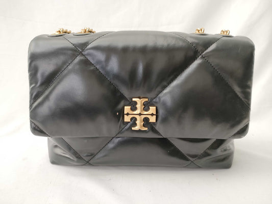 Tory Burch Kira Diamond Quilt Convertible Leather/Quilted/Chain Shoulder Bag