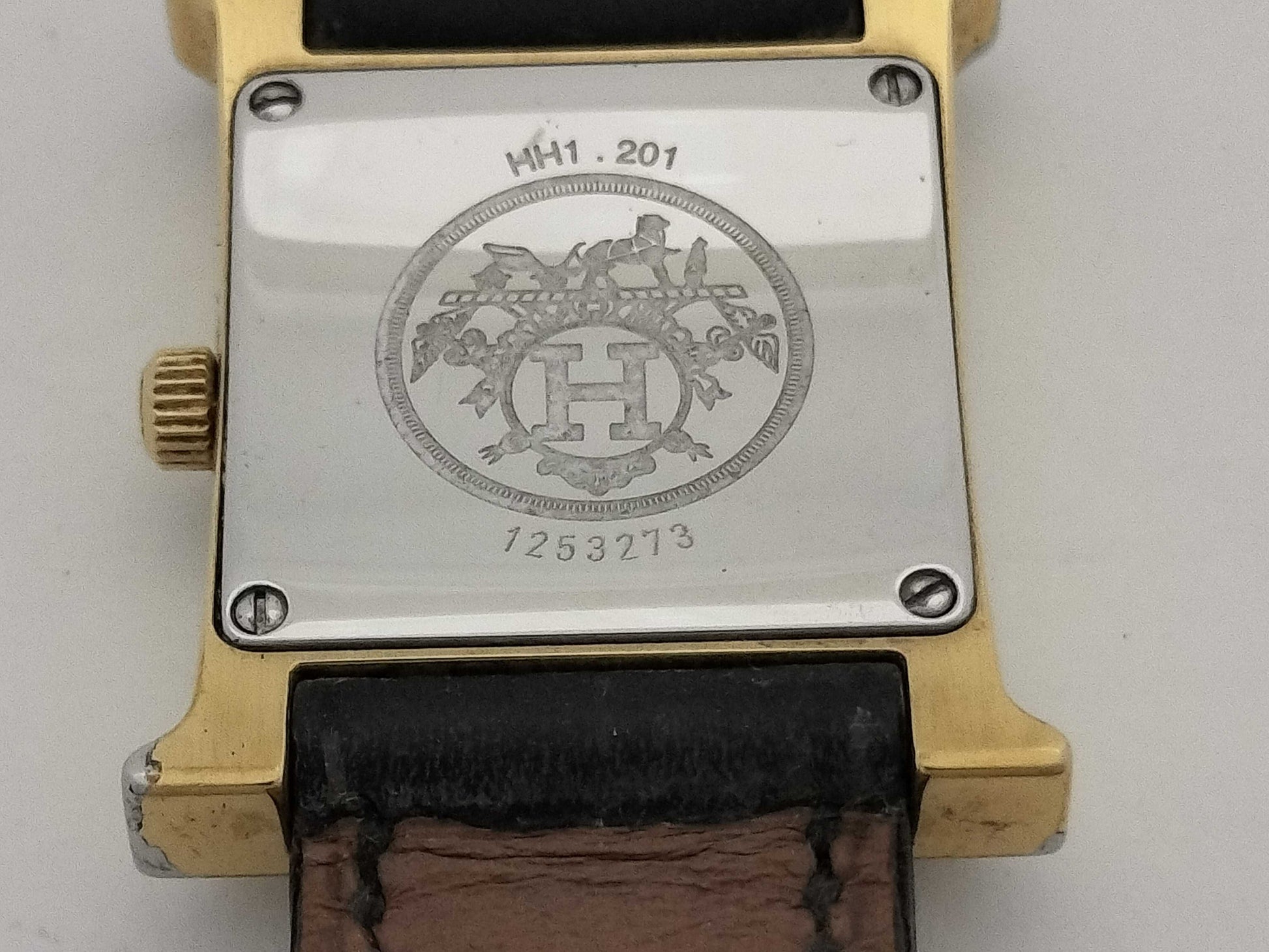 HERMES □C HH1.201 1253273 Quartz Women's Watch