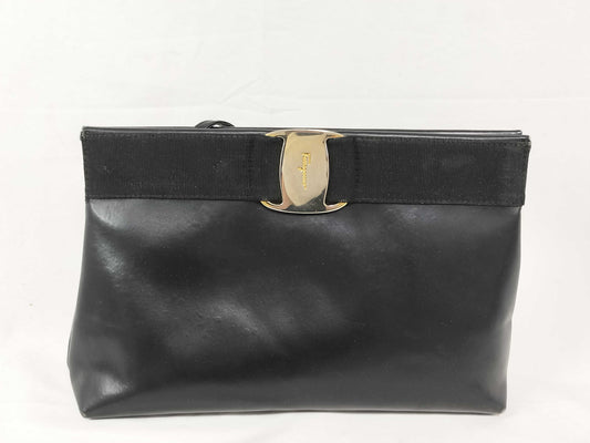 Salvatore Ferragamo Vara Leather/Shoulder Bag