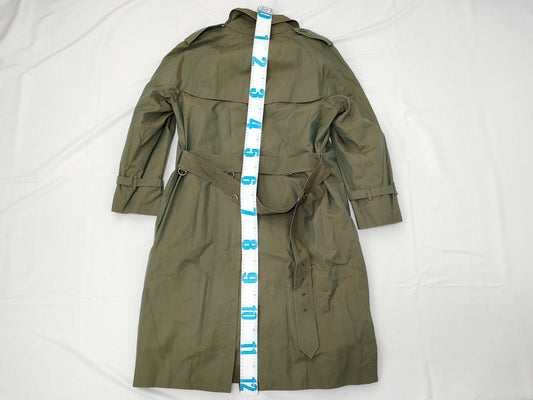 BURBERRY Trench Coat with Belt and Liner, Iridescent Coat