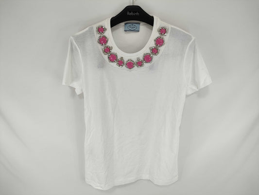 PRADA T-shirt Beaded T-shirt
