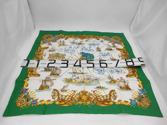 HERMES Carre Carre / VOILES DE LUMIERE Sails of Light / Scarf