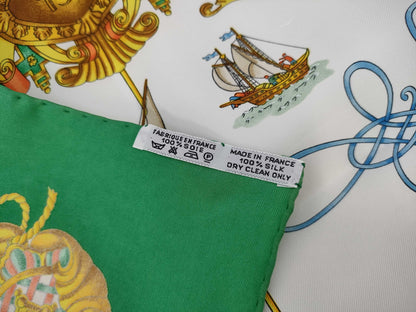 HERMES Carre Carre / VOILES DE LUMIERE Sails of Light / Scarf