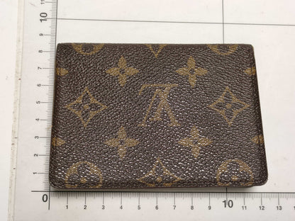 LOUIS VUITTON Monogram Porte 2 Carte Vertical Card Case, Pass Case, Business Card Case