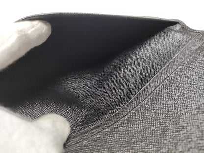 LOUIS VUITTON Taiga Porte Chequier Carte Credit Wallet