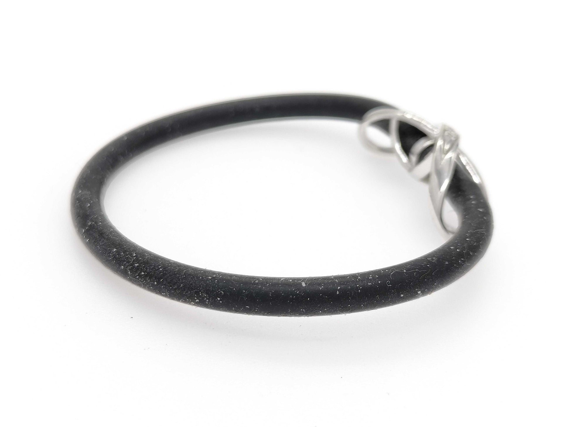 D0.10ct K10WG 6.9g Bracelet/Bangle 