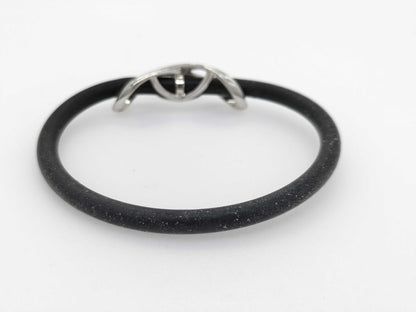 D0.10ct K10WG 6.9g Bracelet/Bangle 