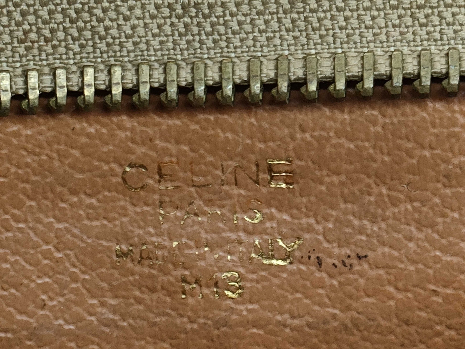 CELINE Second Second Bag