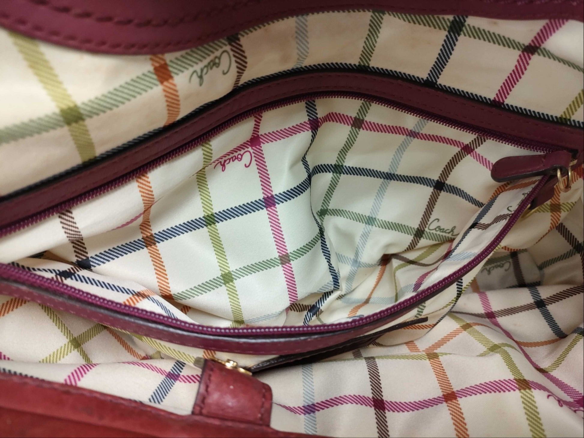COACH Signature/Enamel/Bag*4 Handbag