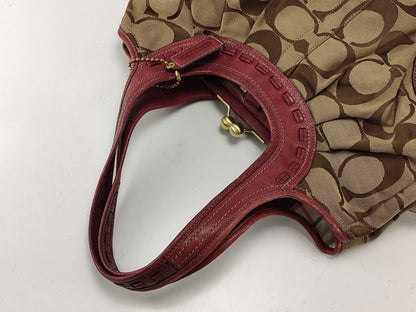 COACH Signature/Enamel/Bag*4 Handbag
