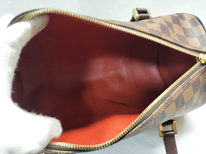 LOUIS VUITTON MB1024 Damier Papillon 30 Handbag with Pouch